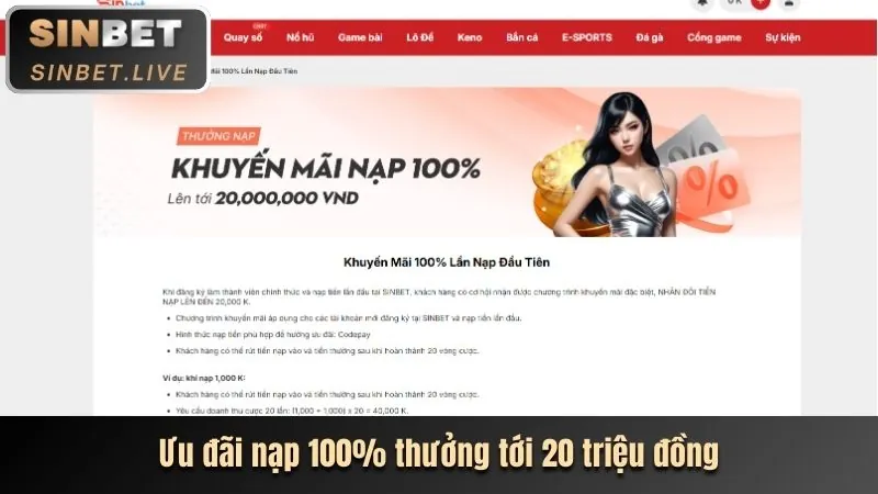 Banner khuyến mãi chào mừng thành viên mới 32win1